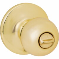 Kwikset Polished Brass Bed & Bath Door Knob