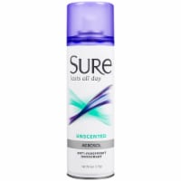 Sure® Unscented Aerosol Deodorant