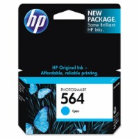 HP 564 Original Ink Cartridge - Cyan Perspective: Main