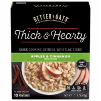 Better Oats® Thick & Hearty Old Fashioned Apples & Cinnamon Oatmeal Perspective: Main
