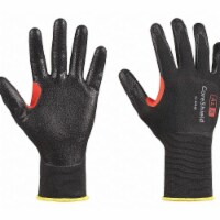 Honeywell 582-21-1818B-6XS 18 Gauge A1-A Nitrile Coreshield Glove, Black, Extra Small - Size