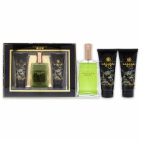 Caesars Caesars 4oz Cologne Spray, 3.3oz Hair And Body Wash, 3.3oz After Shave Balm 3 Pc Gift