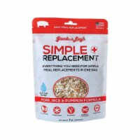 Grandma Lucys GL82802 7 oz Simple Replacement Freeze-Dried Pork Rice & Pumpkin Pet Food