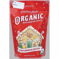 Grandma Lucys 884308967018 8 oz Dog Organic Baked Gingerbread Treats