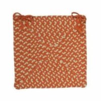 Colonial Mills MG29A015X015RX Montego - Tangerine Chair Pad - single Rug