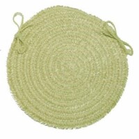Colonial Mills S601A015X015 Spring Meadow - Sprout Green Chair Pad - set 4