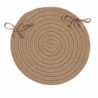 Colonial Mills BR13A015X015 Boca Raton - Cafe Tostado Chair Pad - set 4 Rug