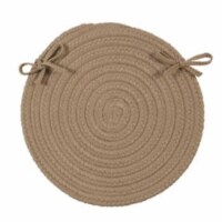 Colonial Mills BR33A015X015 Boca Raton - Cuban Sand Chair Pad - set 4 Rug