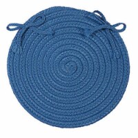 Colonial Mills BR55A015X015 Boca Raton - Blue Ice Chair Pad - set 4 Rug