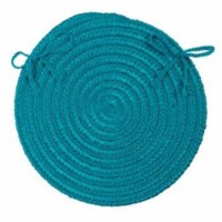 Colonial Mills BR56A015X015 Boca Raton - Turquoise Chair Pad - set 4 Rug