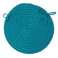 Colonial Mills BR56A015X015X Boca Raton - Turquoise Chair Pad - single Rug