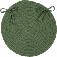 Colonial Mills BR69A015X015 Boca Raton - Moss Green Chair Pad - set 4 Rug