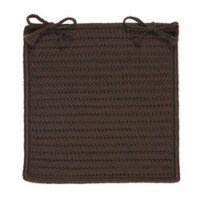 Colonial Mills H413A015X015S Simply Home Solid - Mink Chair Pad - set 4
