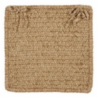 Colonial Mills M801A015X015S Simple Chenille - Sand Bar Chair Pad - set 4