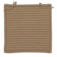 Colonial Mills H770A015X015SX Simply Home Solid - Cafe Tostado Chair Pad - single Rug