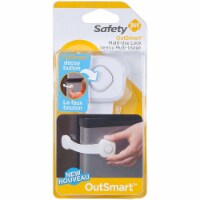 Safety 1st OutSmart White Plastic Multi-Use Lock 1 pk