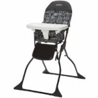 Cosco Simple Fold Full Size High Chair with Adjustable Tray