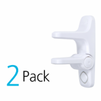 Safety 1st OutSmart Adhesive Child Proof Door Lever Lock with Decoy Button, 2 Pack