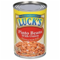 Luck's® Pinto Beans with Onions Seasoned with Pork Perspective: Main