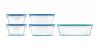 Snapware® Total Solution® Pyrex® Glass Storage Set Perspective: Main