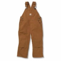 Carhartt® Size 18M Washed Bib Overall In Brown