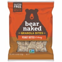 Bear Naked Peanut Butter and Honey Granola Bites, 1.3 Ounce -- 50 per case.