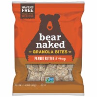 Bear Naked Peanut Butter and Honey Granola Bites, 1.3 Ounce -- 50 per case.