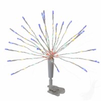 Northlight 12 Multicolor LED Lighted Firework Christmas Tree Topper