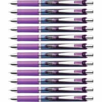 Pentel® PEN,GEL,RT,FINE,VL INK ,S BLN75-V