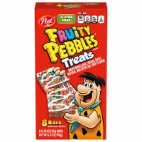 Post® Fruity Pebbles™ Treats Marshmallow Cereal Bars Perspective: Main