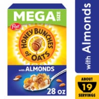 Post® Honey Bunches of Oats® with Almonds Mega Size Cereal