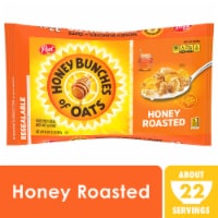 Post Honey Bunches of Oats Honey Roasted Breakfast Bag Cereal Perspective: Main