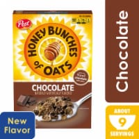 Post Honey Bunches of Oat Chocolate Breakfast Cereal Perspective: Main
