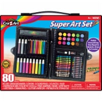 Cra-Z-Art Super Art Set, 80 Pieces 110076