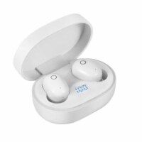AD DT-8 Hi-Fi Bluetooth 5.0 Ear-Buds w/ Superior Sound, easy pairing & Long Battery (white)