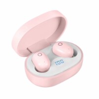AD DT-8 Hi-Fi Bluetooth 5.0 Ear-Buds w/ Superior Sound, easy pairing & Long Battery (pink)
