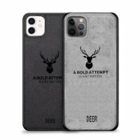 Luxury Soft Texture -Cloth Protective Case-iPhone 12/12Pro, Dirt-Resistant, Anti-Shock