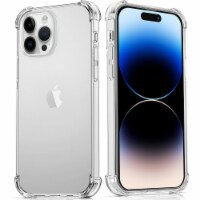 Crystal Clear iPhone14ProMax case - Soft Flex & Transparent -360 full Shockproof protection