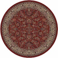 Concord Global 20909 7 ft. 10 in. Persian Classics Sarouk - Round, Red