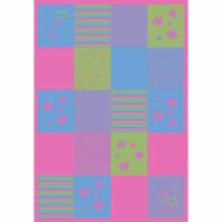 Concord Global 23603 2 ft. 7 in. x 4 ft. 1 in. Alisa Patchwork - Multi Color