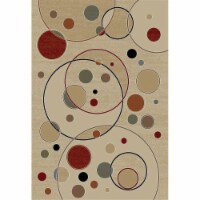 Concord Global 44227 7 ft. 10 in. x 9 ft. 10 in. Jewel Baloons - Ivory