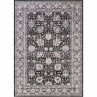 Concord Global 45333 2 ft. 7 in. x 4 ft. Lara Vase - Anthracite