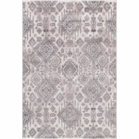 Concord Global 46226 6 ft. 7 in. x 9 ft. 3 in. Lara Santa Fe - Ivory
