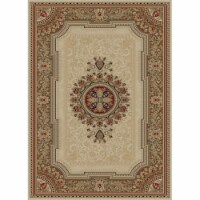 Concord Global 65223 2 ft. 7 in. x 4 ft. 1 in. Ankara Chateau - Ivory