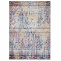 Concard Global Trading 72017 8 x 11 ft. Piazza Geometric Area Rug, Multi-color