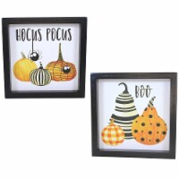 Halloween Hocus Pocus Block Decor Mdf Spider Wall Decoration Th00110