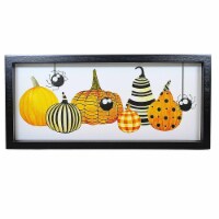Halloween Hocus Pocus Wall Decor Mdf Pumpkins Spiders Cobweb Th00111
