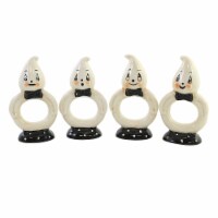 Tabletop Ghost Napkin Rings Dolomite Halloween Johanna Parker Th00337