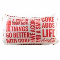 Christmas Coke Adds Life Pillow Polyester Better With Coke V3569