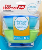 NUK First Essentials Tri-Suction Bowls Perspective: Main